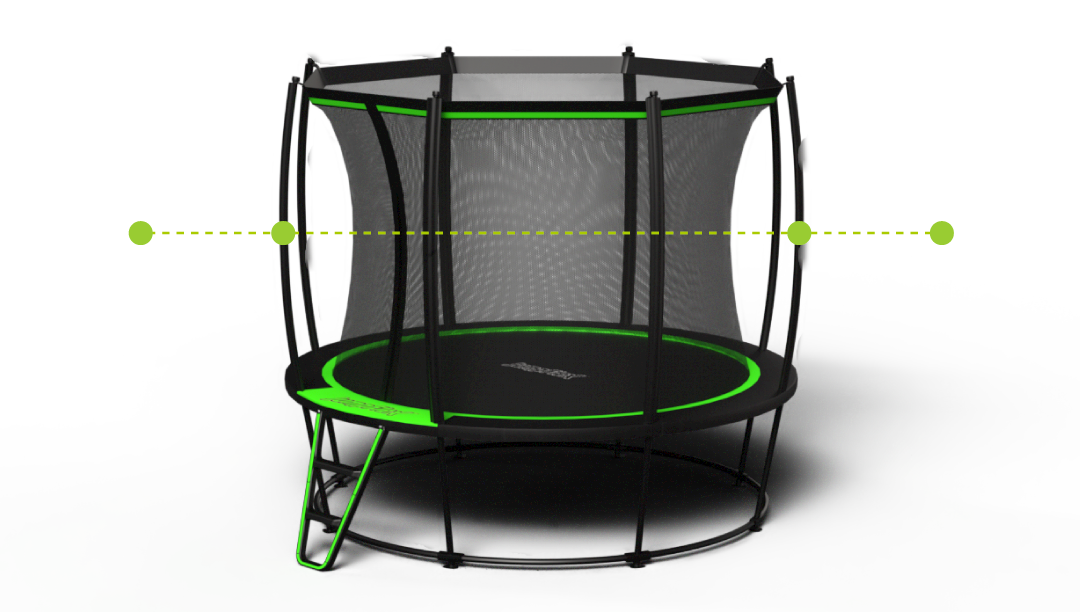 HERO 10ft Trampoline