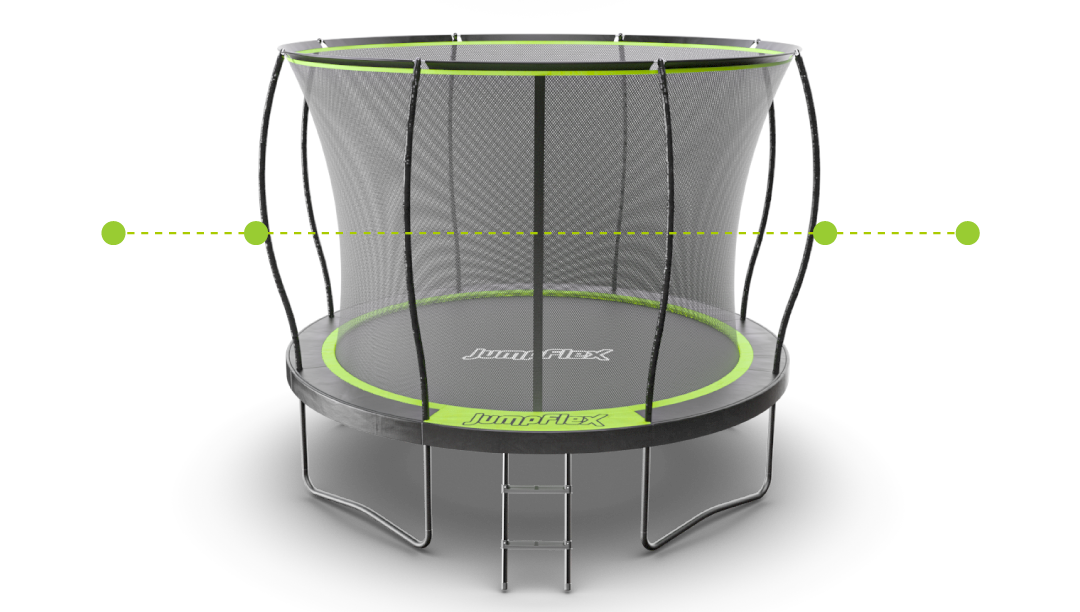 FLEX 10FT TRAMPOLINE