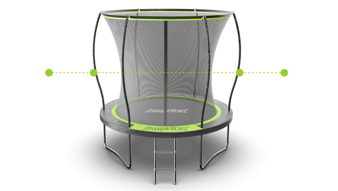 FLEX 8FT TRAMPOLINE